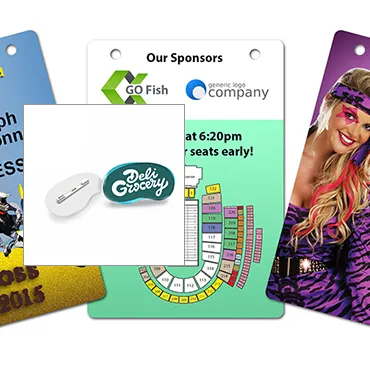Welcome to Plastic Card ID
 - Home of Excellent Logo Placement On Event Badges