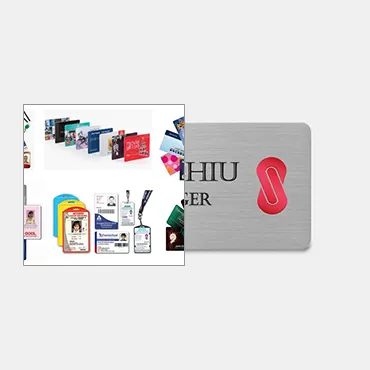Connect with Plastic Card ID
 for Cost-Savvy, Quality Badges