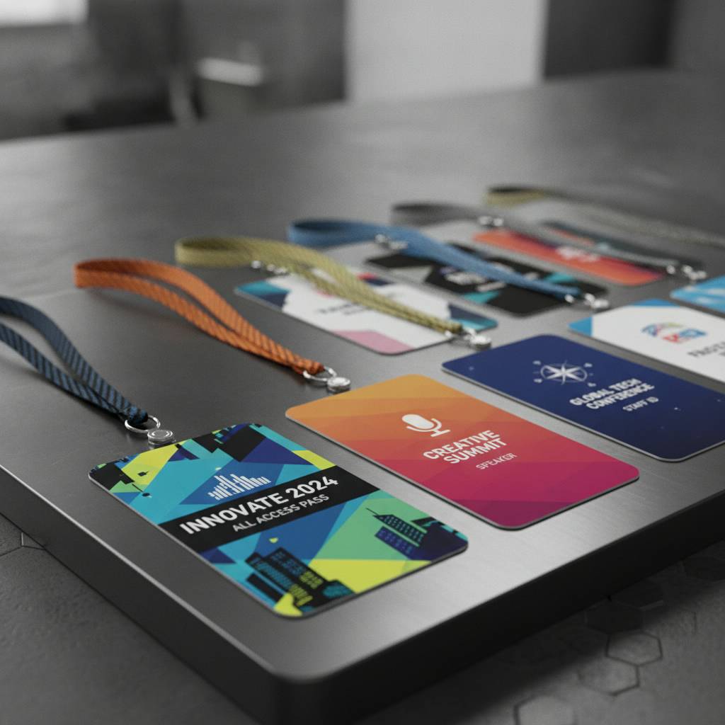 Industries and Events That Rely on Printed Plastic Event Badges