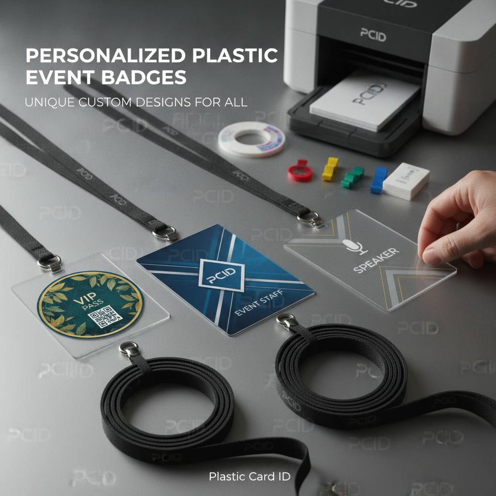 Why Personalized Plastic Event Badges Are the Professional Choice
