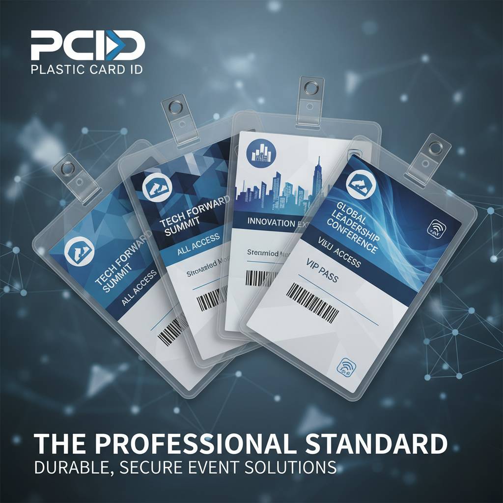 Why Plastic ID Badges For Events Are the Professional Standard