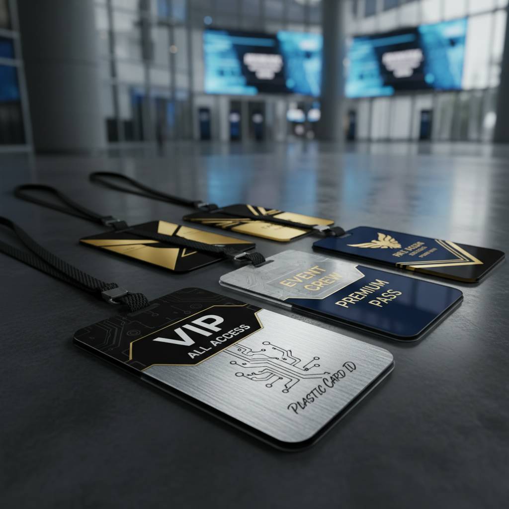 Why Plastic Event Badges Are the Professional Standard