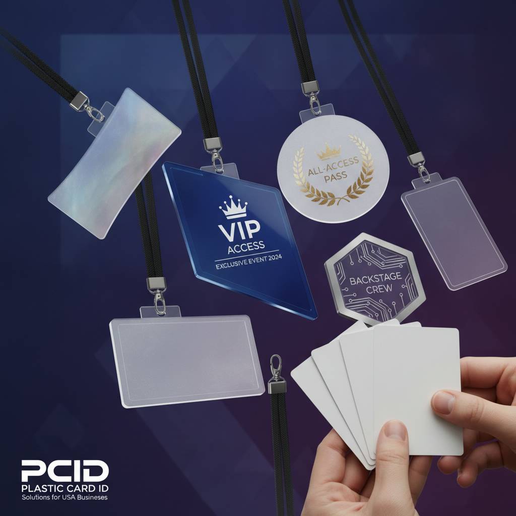 Custom Shapes, Sizes, and Finishes - Badges as Unique as Your Event